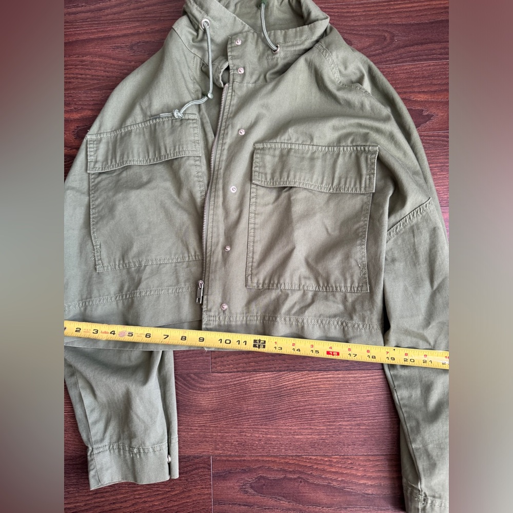 Vigoss Olive Utility Jacket - Picture 12 of 13